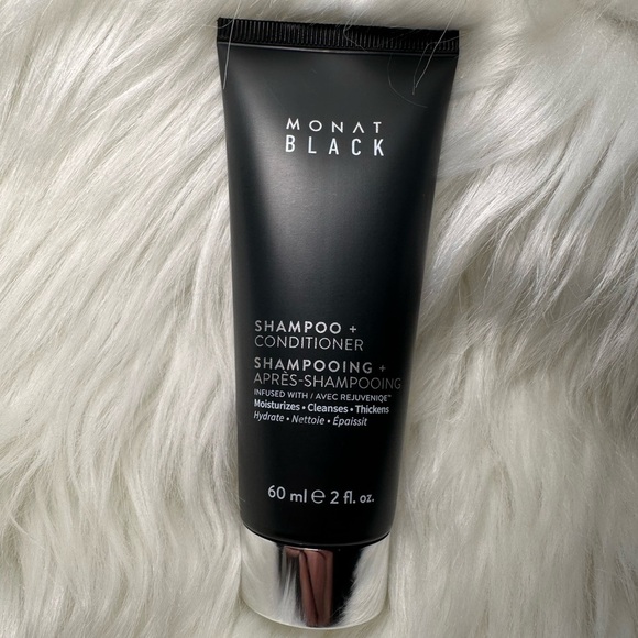 monat Other - MONAT Travel Size BLACK Shampoo + Conditioner (2 in one)